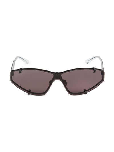 Shop Bottega Veneta Women's Unapologetic 99mm Cat-eye Sunglasses In Black