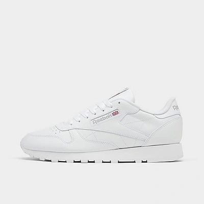 Reebok Men's Classic Leather Grow Casual Shoes In Footwear White/footwear  White/pure Grey | ModeSens