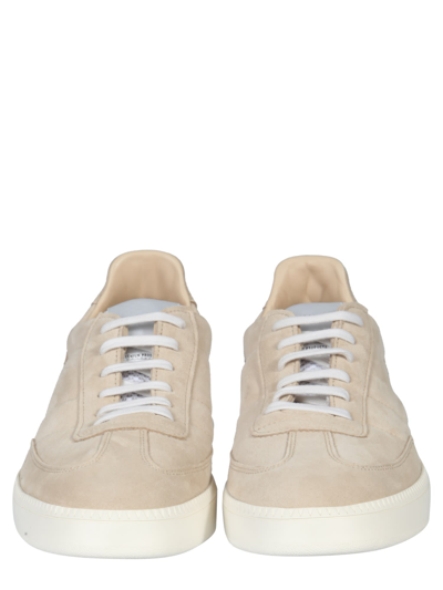 Spalwart Logo Low-top Sneakers In Beige