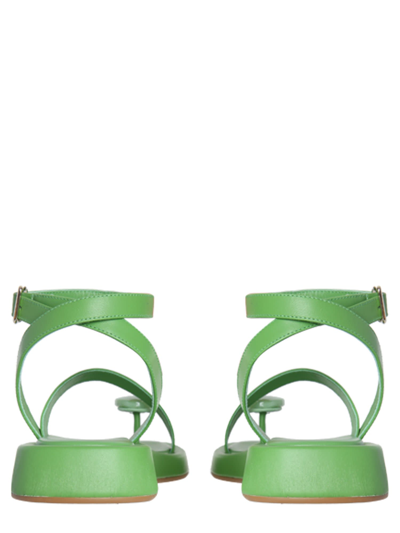 Shop Gia Borghini Rosie 18 Gia/rhw Sandals In Verde