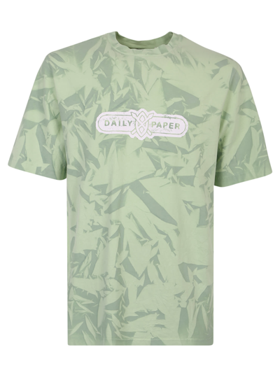 Shop Daily Paper Graphic-print T-shirt In Green