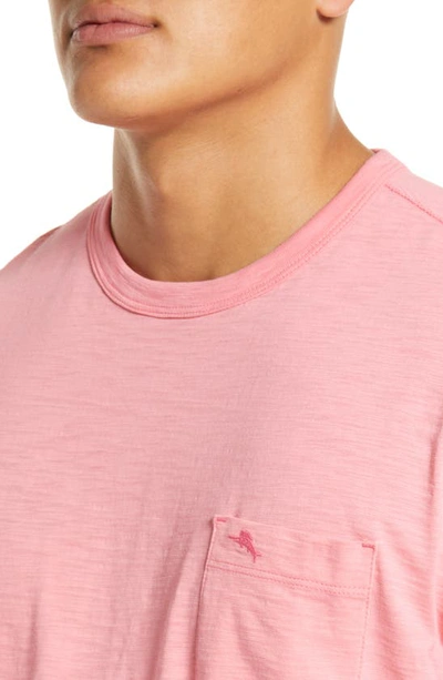 Shop Tommy Bahama Bali Beach T-shirt In Pink Confe