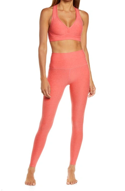 Shop Beyond Yoga Caught In Pink Crush-rose