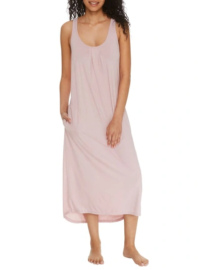 Shop Bare Necessities Relax, Recharge, Recycled Knit Chemise In Rose
