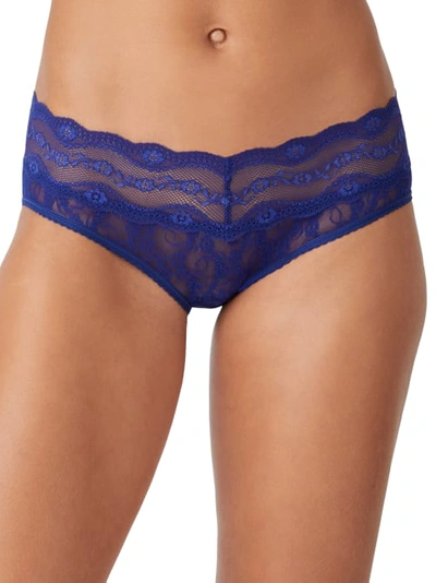 Shop B.tempt'd By Wacoal Lace Kiss Hipster In Beacon Blue