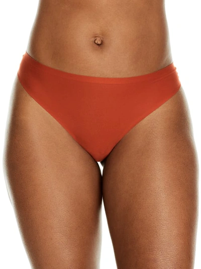 Shop Chantelle Soft Stretch Thong In Fox