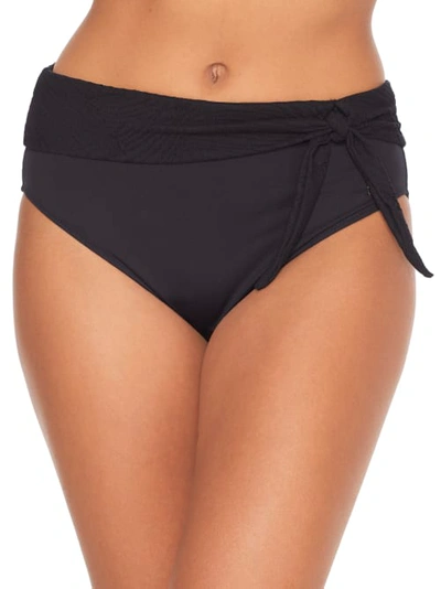 Shop Fantasie Ottawa High-waist Bikini Bottom In Black