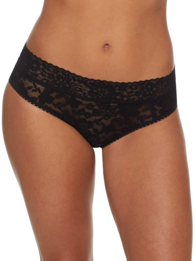 Shop Hanky Panky Daily Lace Girl Brief In Black