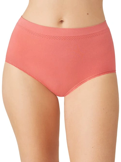 Shop Wacoal B-smooth Trim Full Brief In Faded Rose