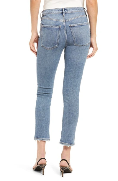 Shop Agolde Toni Crop Skinny Jeans In Viewpoint