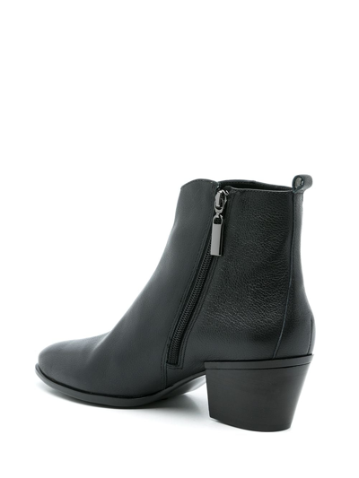 Shop Sarah Chofakian Nicolo Leather Boots In Black