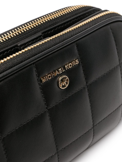 Michael Michael Kors Jet Set Shoulder Bag In Schwarz