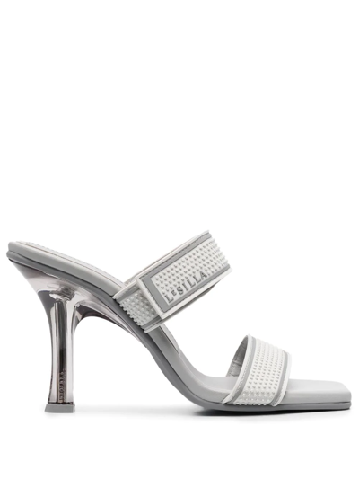 Shop Le Silla Snorkeling Double-strap Sandals In Grau