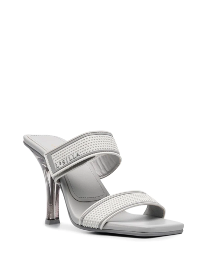 Shop Le Silla Snorkeling Double-strap Sandals In Grau