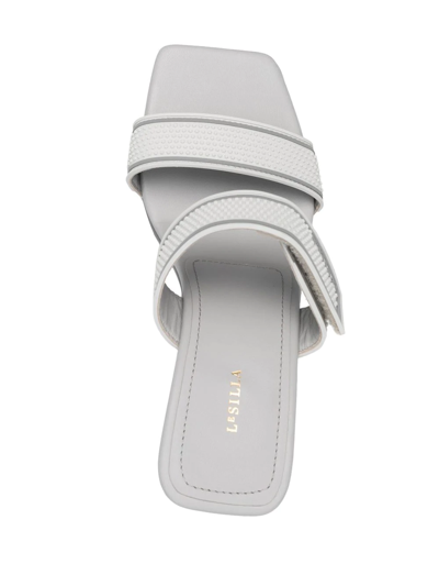 Shop Le Silla Snorkeling Double-strap Sandals In Grau