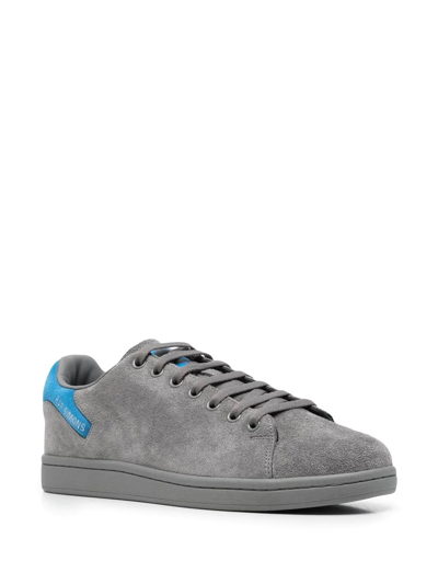 Shop Raf Simons Orion Low-top Sneakers In Grey