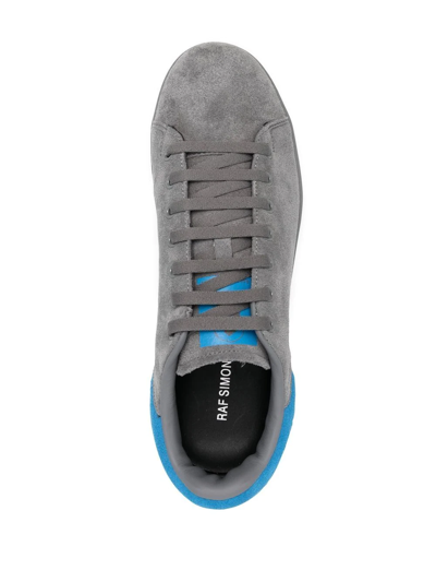 Shop Raf Simons Orion Low-top Sneakers In Grey