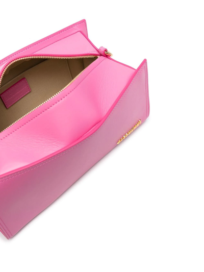 Jacquemus Le Rectangle Leather Handbag In Rosa