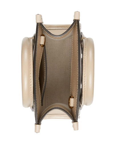 Shop Gucci Interlocking G Mini Tote Bag In Weiss