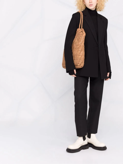 Shop Officine Creative Susan Woven Tote Bag In Neutrals