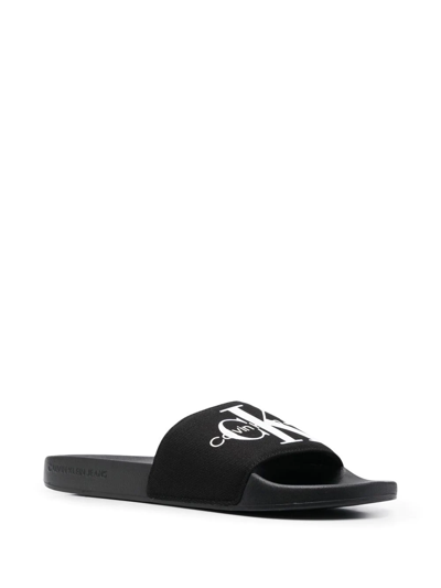 Calvin Klein Viggo Slider Shoes In Black | ModeSens