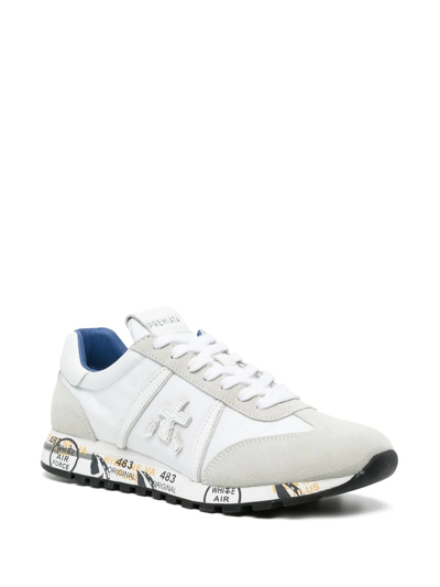 Shop Premiata Lucy 206e Low-top Sneakers In Weiss