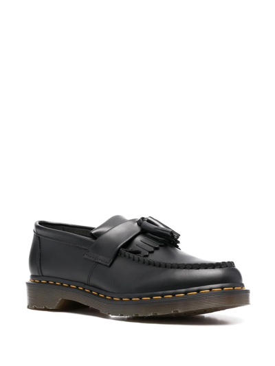 Shop Dr. Martens' Adrian Tassel-detail Leather Loafers In Schwarz