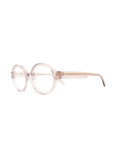 Ahlem Rue Du Soleil Round-frame Glasses In Nude
