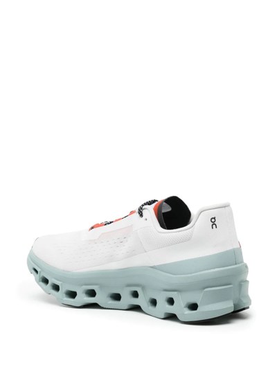 Shop On Running Cloudmonster Low-top Sneakers In Blue