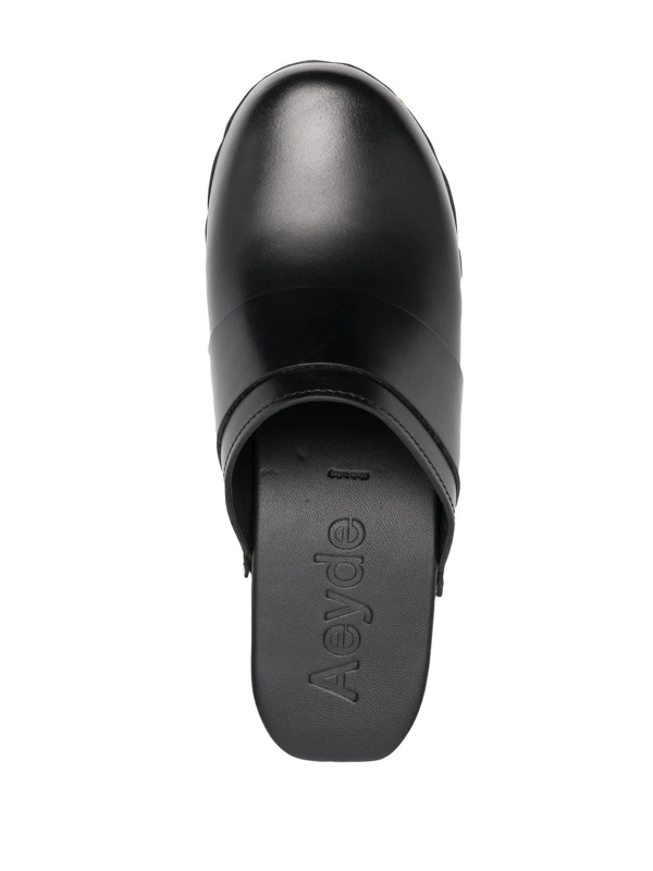 Aeyde Black Bibi Clogs