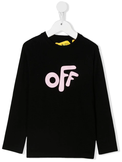 Shop Off-white Off Rounded Tee In Black