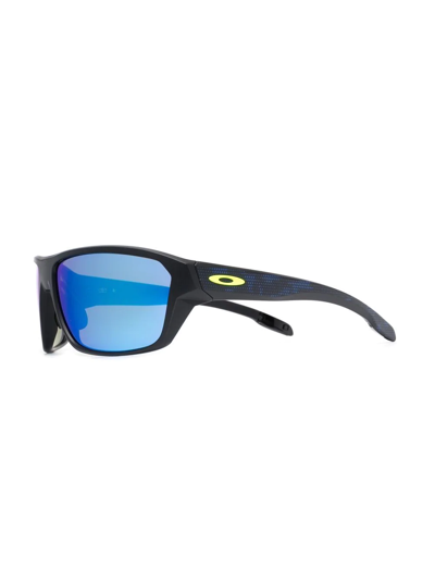Oakley Mirrored Square-frame Sunglasses In Black