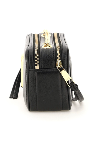 Shop Marc Jacobs The Snapshot Camera Bag With Chain In Black