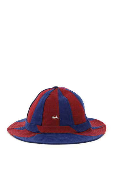 Shop Bode Killington Hat In Blue,red