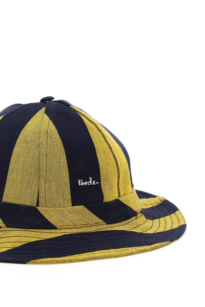 Shop Bode Killington Hat In Blue,yellow