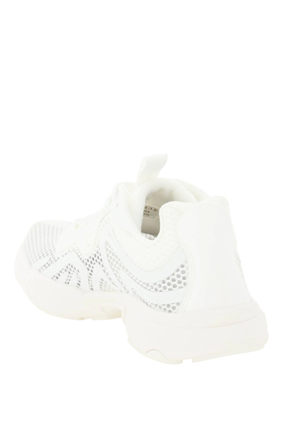 Shop Acne Studios Net N3w Sneakers In White