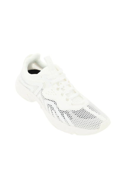 Shop Acne Studios Net N3w Sneakers In White
