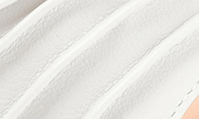 Journee Collection Shillo Pleated Sandal In White
