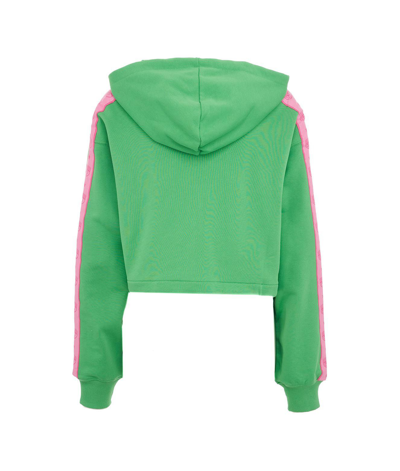 Shop Chiara Ferragni Women's Green Other Materials Sweatshirt