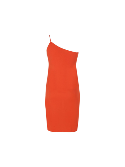 Shop Dsquared2 Women's Orange Other Materials Dress