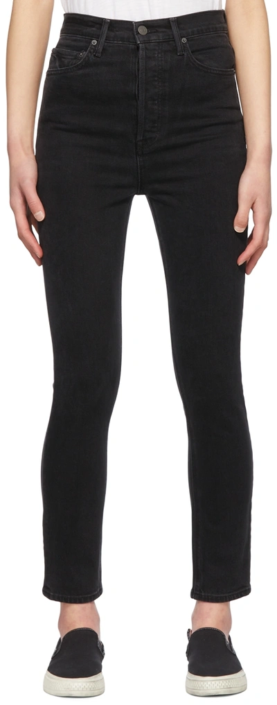 Shop Grlfrnd Black Piper Jeans In Hollywood Heights G1