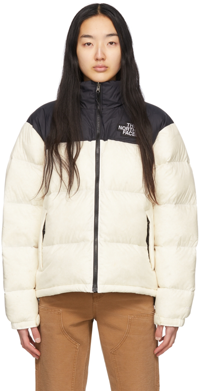 The North Face White 1996 Retro Nuptse Pride Collection Puffer Jacket In  Neutrals | ModeSens