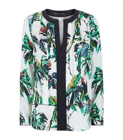 Proenza Schouler Tropical Blouse In White