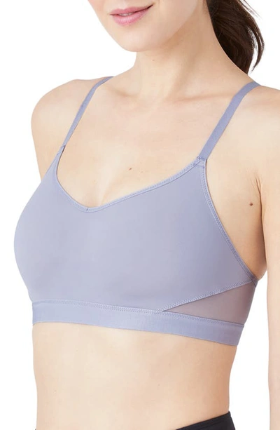 Shop B.tempt'd By Wacoal B.active Sports Bralette In Lilac Gray