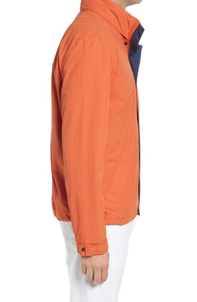 Shop Cole Haan Dry Hand Rain Jacket In Orange