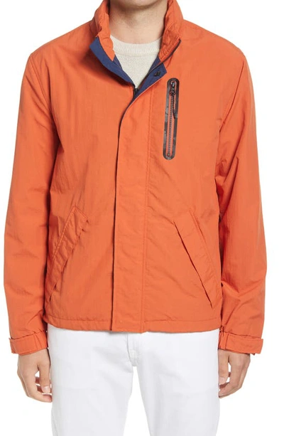Shop Cole Haan Dry Hand Rain Jacket In Orange