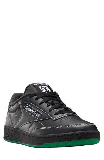 Reebok X Human Rights Club C 85 Low-top Sneakers In Black | ModeSens