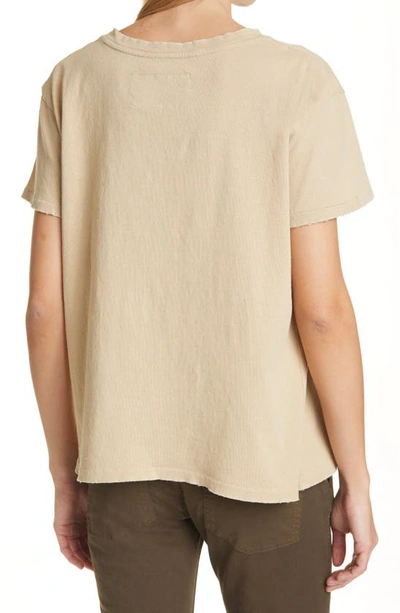 Shop Nili Lotan Brady T-shirt In Khaki