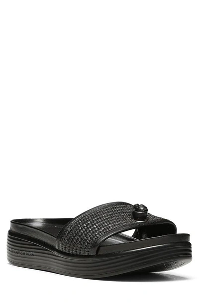 Shop Donald Pliner Farrah Platform Sandal In Black-blk