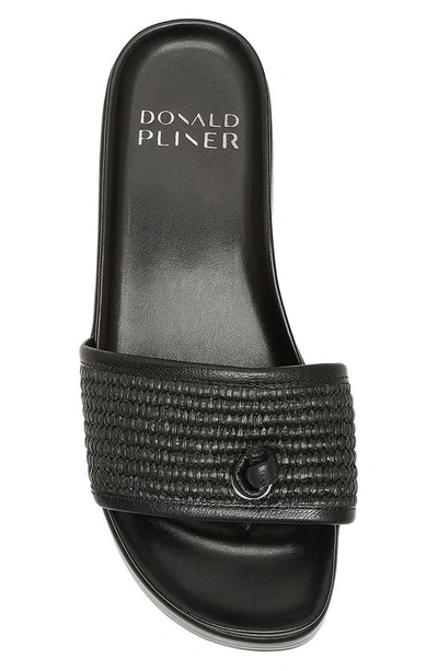 Donald Pliner Farrah Platform Sandal In Black-blk